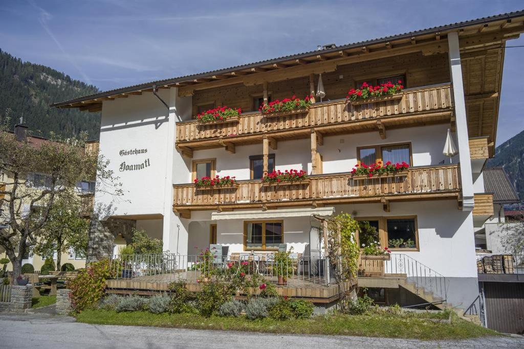 Gaestehaus Hoamatl Майрхофен Экстерьер фото